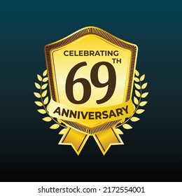 Anniversary Template Vector Design. Illustration of Anniversary Template 