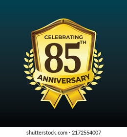 Anniversary Template Vector Design. Illustration of Anniversary Template 