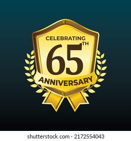 Anniversary Template Vector Design. Illustration of Anniversary Template 