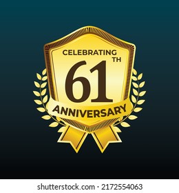 Anniversary Template Vector Design. Illustration of Anniversary Template 