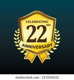 Anniversary Template Vector Design. Illustration of Anniversary Template 