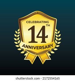 Anniversary Template Vector Design. Illustration of Anniversary Template 