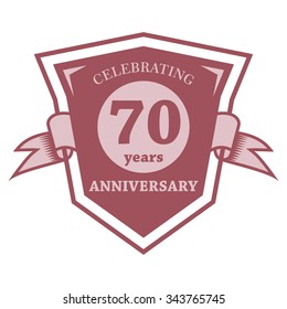 Anniversary Vector template