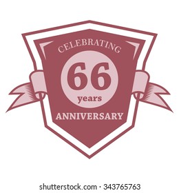 Anniversary Vector template