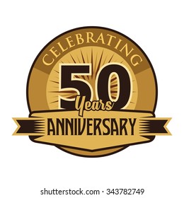 Anniversary Vector template