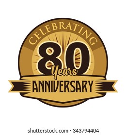Anniversary Vector template