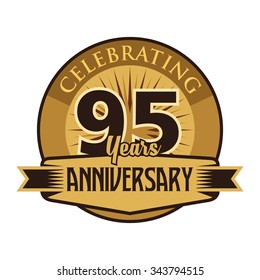 Anniversary Vector template