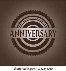 Anniversary wood signboards