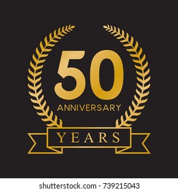 anniversary years gold