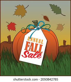 Announcement of an annual Fall Sale