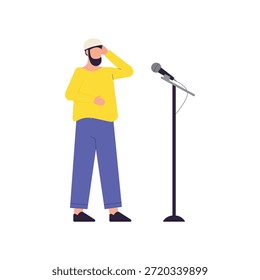 Anuncio Azan Ilustración vectorial EPS 10 File