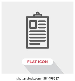 Announcement board vector icon