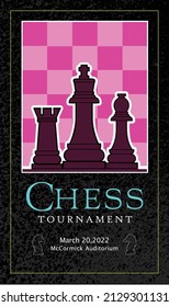 An announcement for a Chess Tournament.