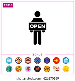 Announcement Concept Icon