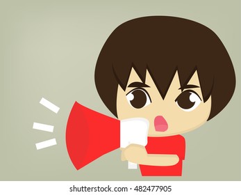 announcement concept vector