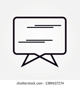 announcement document icon.Paper icon, Document icon, Vector EPS10
