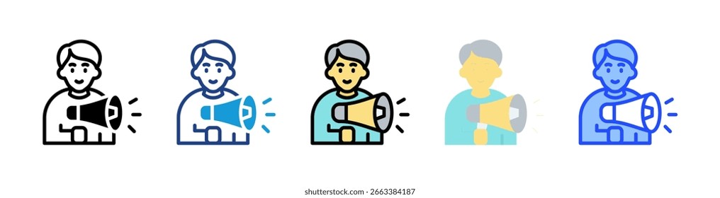 Elemento De Ícone De Anúncio Para Design