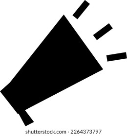 icono de anuncio. altavoz. anuncio. información