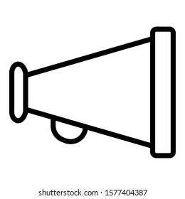 
 Announcement  Isolated Vector Icon fully editable
