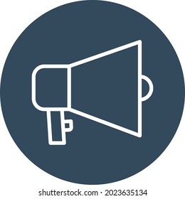 Anuncio Icono de vector aislado que puede fácilmente modificar o editar

