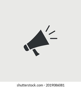 announcement loud speaker vector icon