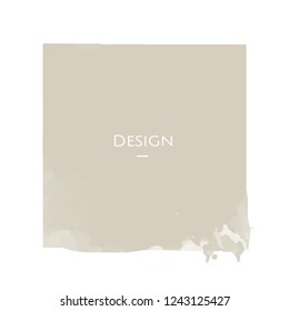 Announcement square Badge template design illustration