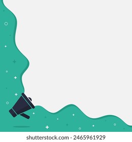 fondo de Plantilla de anuncio con espacio de copia
