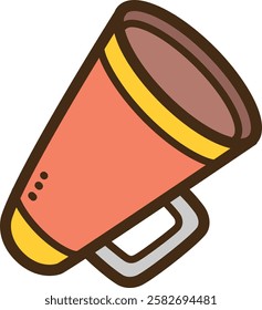 Announcement vector doodle illustration and graphic
