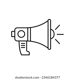 Announcement vector icon which can easily modify or edit

