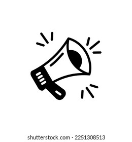 Announcements icon in vector. Logotype
