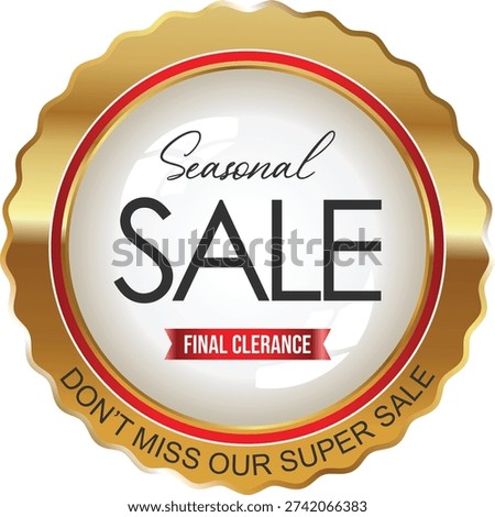 Announcing our final clearance super sale with incredible discounts on all items
