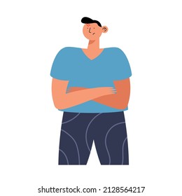 annoyed man gesture avatar character