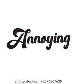 annoying text on white background.