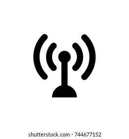 Anntena icon, Anntena icon vector, in trendy flat style isolated on white background. Anntena icon image, Anntena icon illustration