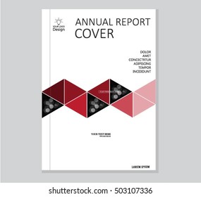 Business Cover Design Abstract Brochure Template Stock Vector (Royalty ...