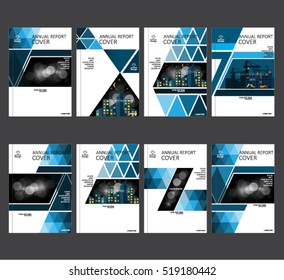Annual business report cover template. Booklet, brochure cover, poster, presentation, business flyer, banner abstract vector design. A4 format


