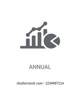 Annual equivalent rate (AER) icon. Trendy Annual equivalent rate (AER) logo concept on white background from business collection. Suitable for use on web apps, mobile apps and print media.