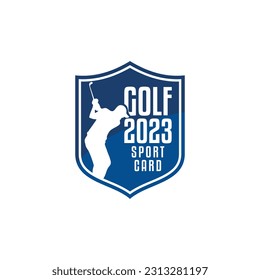 Annual Golf logo tournament design