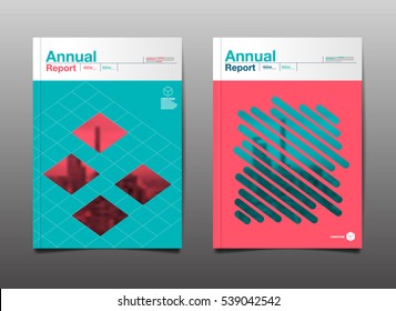 annual report 2017,2018,2019,future, template layout design, vector illustration.