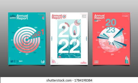 annual report 2020,2021,2022,2023 ,future, business, template layout design, cover book. vector illustration,presentation abstract flat background.