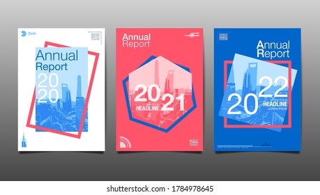 annual report 2020,2021,2022,2023 ,future, business, template layout design, cover book. vector illustration,presentation abstract  background.