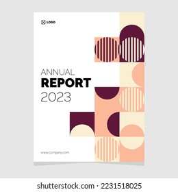 Annual report 2023 business brochure flyer