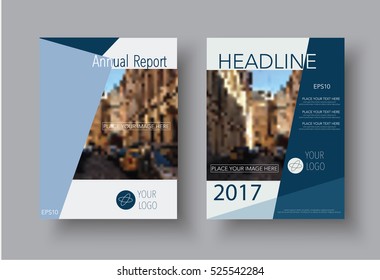 Annual report abstract cover design photo