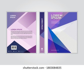  annual report book cover template 