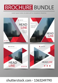 Annual report Brochure design template vector. Business Flyers infographic magazine poster.Abstract layout template ,Book Cover presentation portfolio.