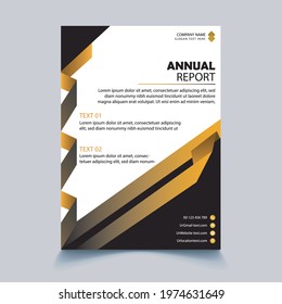  Annual report Brochure design template vector. Cover, presentations, leaflet, vector template brochures, flyers, magazine a4 size.