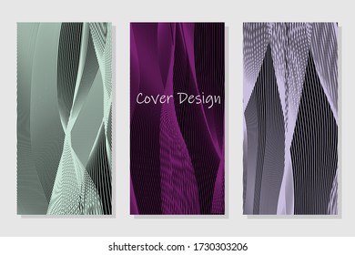 Annual report brochure flyer design template vector. Abstract modern vector illustration.  Abstract presentation templates.