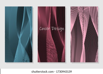 Annual report brochure flyer design template vector.  Simple design futuristic concept. Cover presentation on a4.