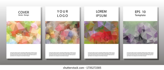Annual report brochure flyer design template vector. Vector design for Cover Report Annual Flyer Poster in A4 size. Eps10 layered vector.