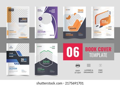 Geschäftsbericht Broschüren-Design, Broschüren-Präsentation, Buchcover-Vorlagen, Layout in A4-Größe. Design-Vorlage für die Corporate Book Cover in A4. Kann an Broschüre, Geschäftsbericht, Magazin angepasst werden